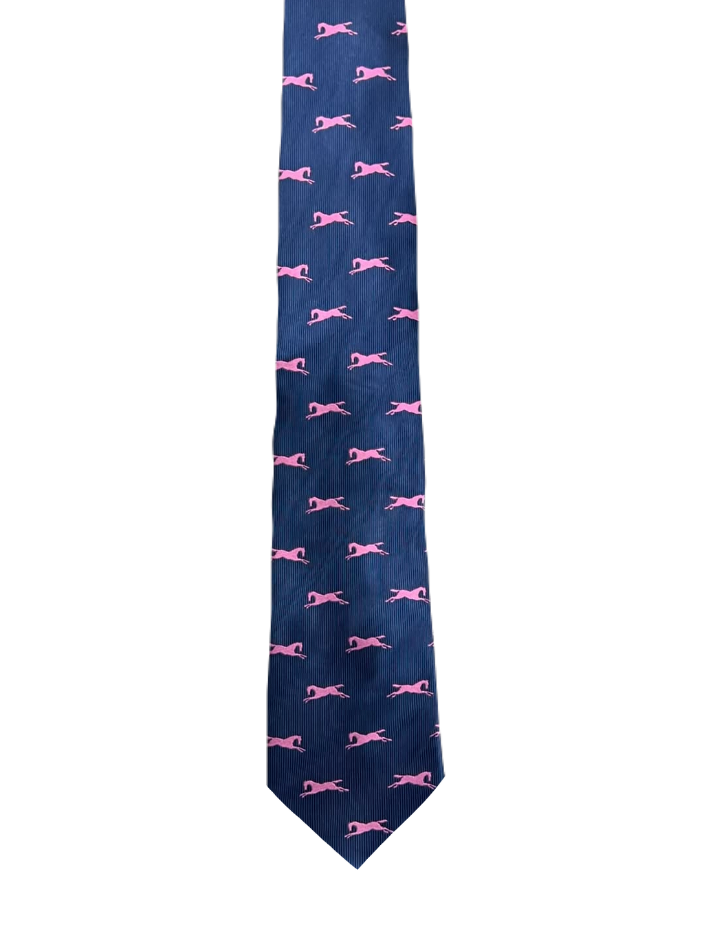 Pink Horses Tie