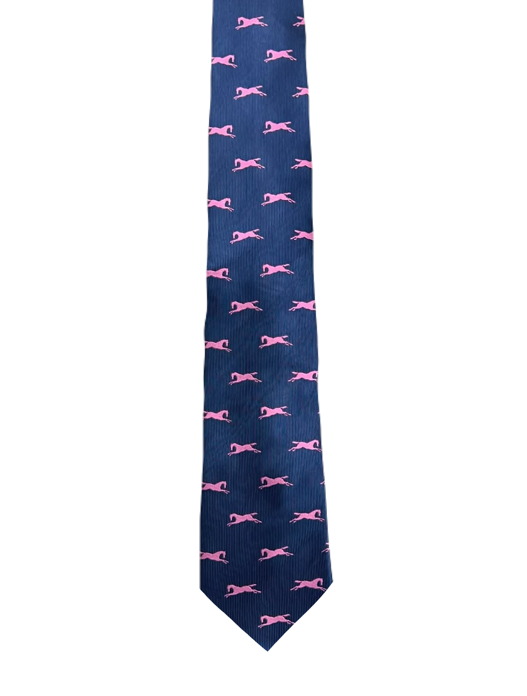 Pink Horses Tie