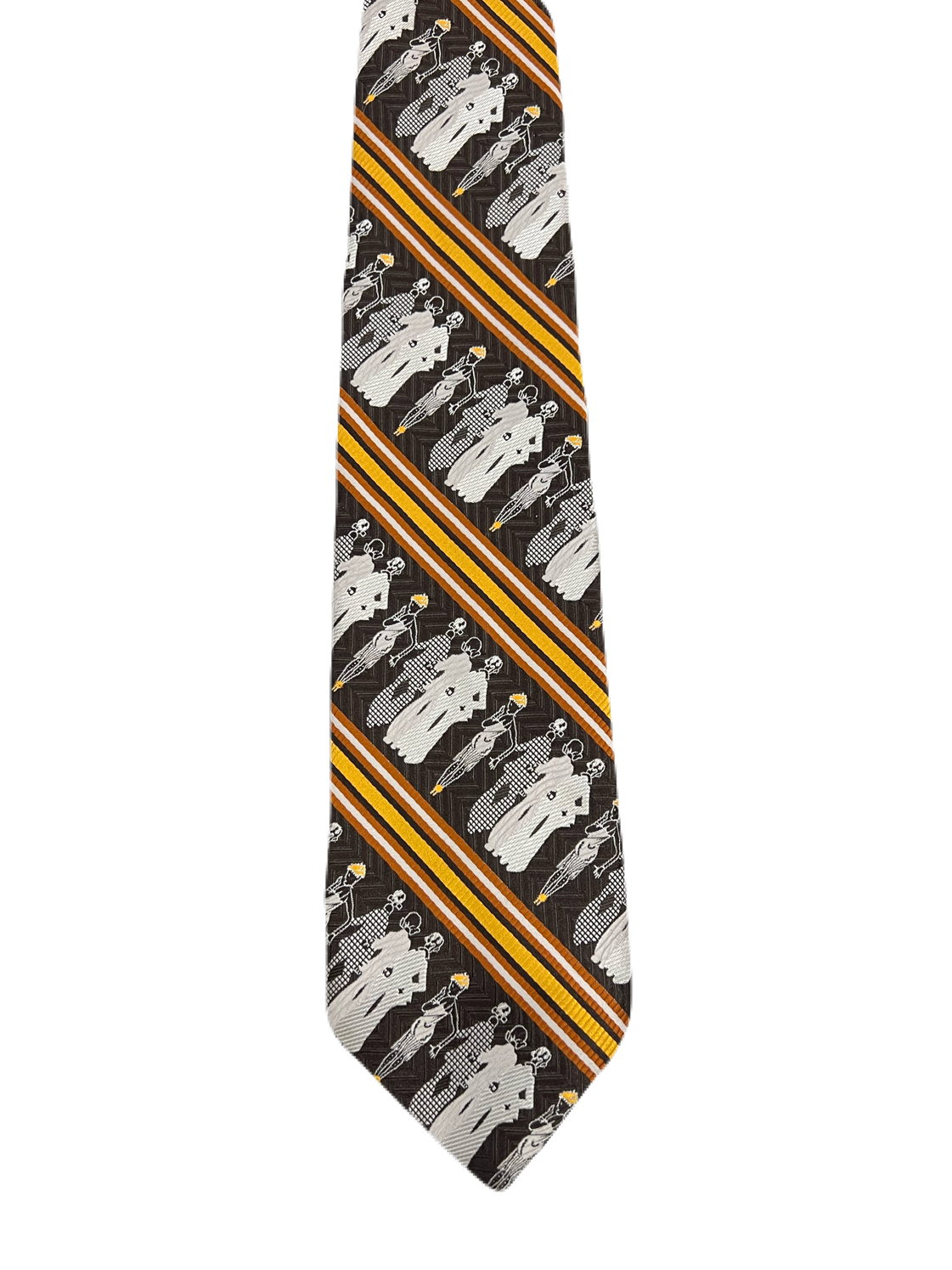 Burton Vintage Party Embroidered Tie