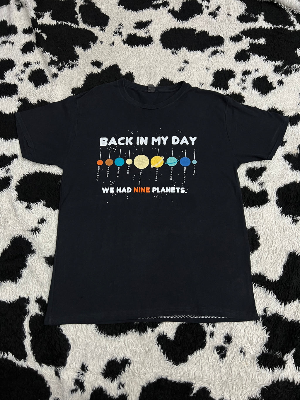 "Back in my day, we had nine planets” Tee (Large)