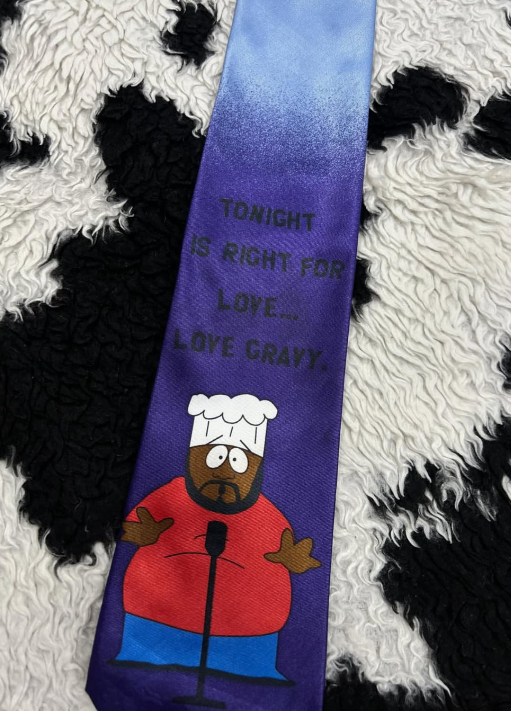 South Park "Tonight is the night for love... Love Gravy" Tie