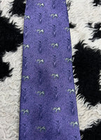 Purple Elephants Tie