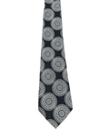 St. Micheal Black & White Tie