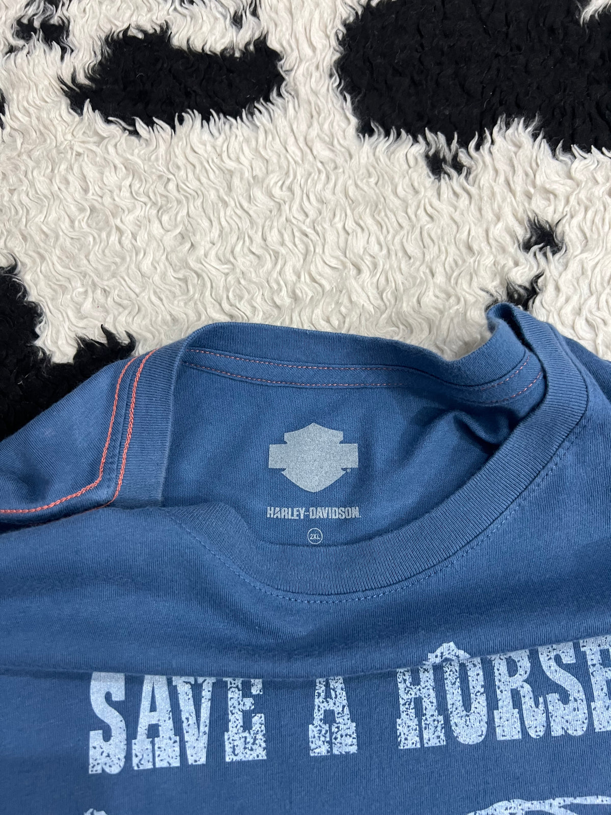 Save a Horse, Ride a Harley Davidson Tee (Extra Large)