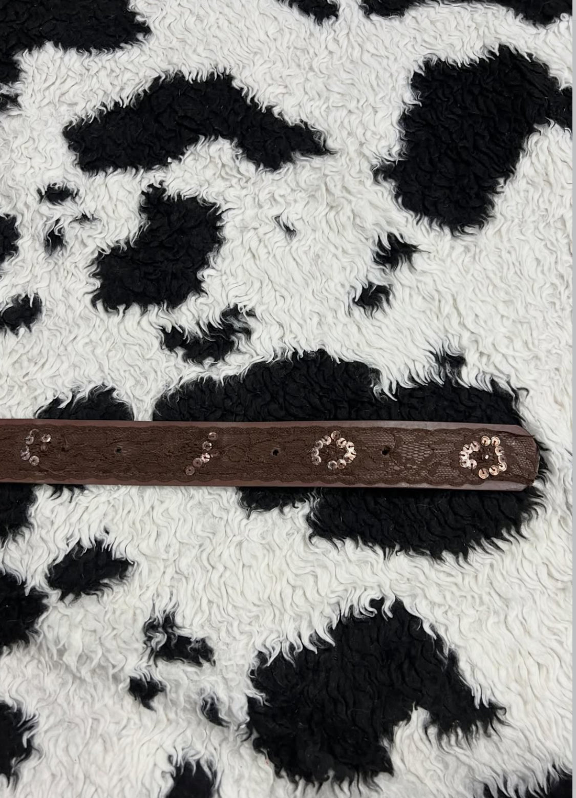 Brown Laced Belt