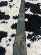 St. Bernard Blue Embroidered Floral Tie