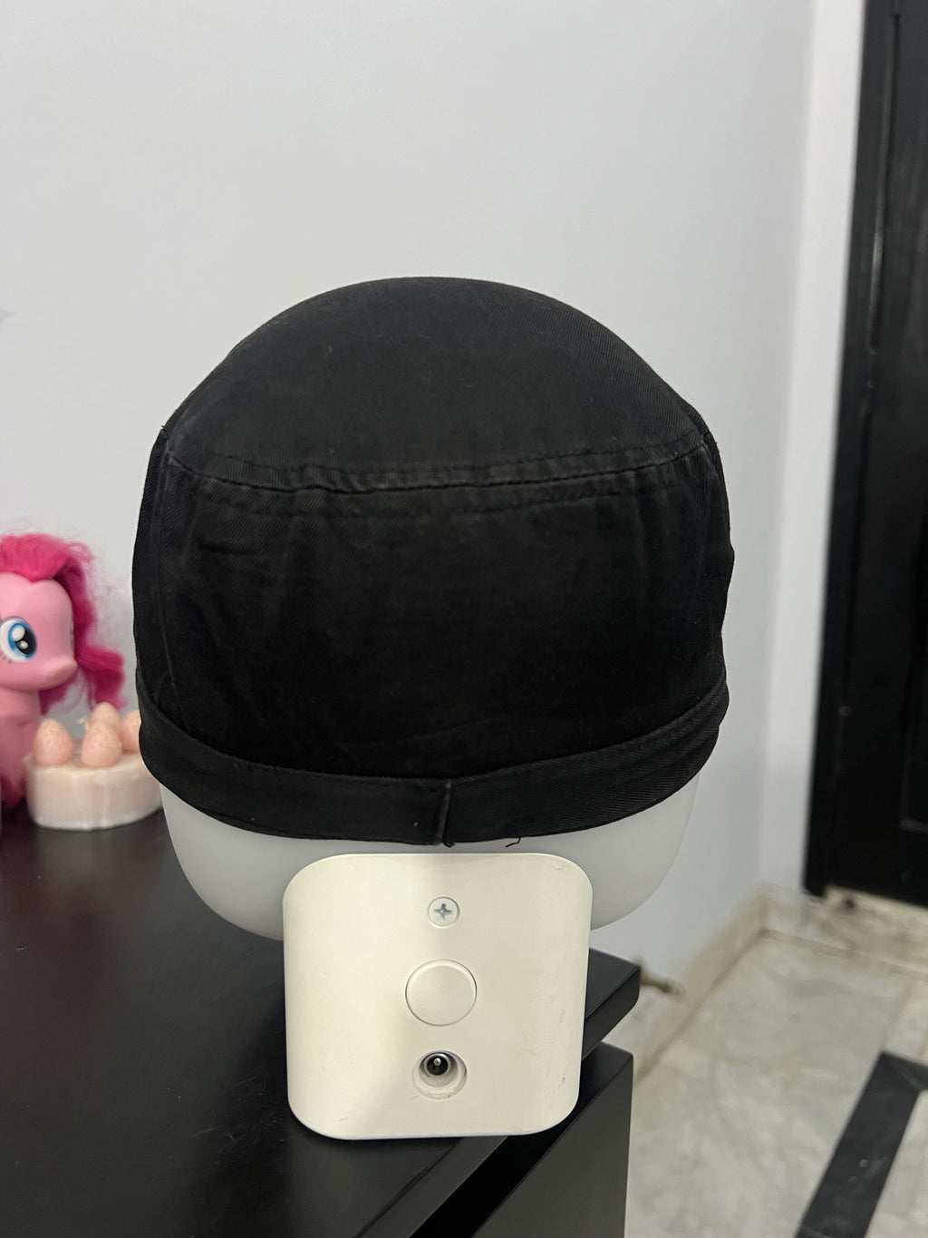 "Rough" Black Cap