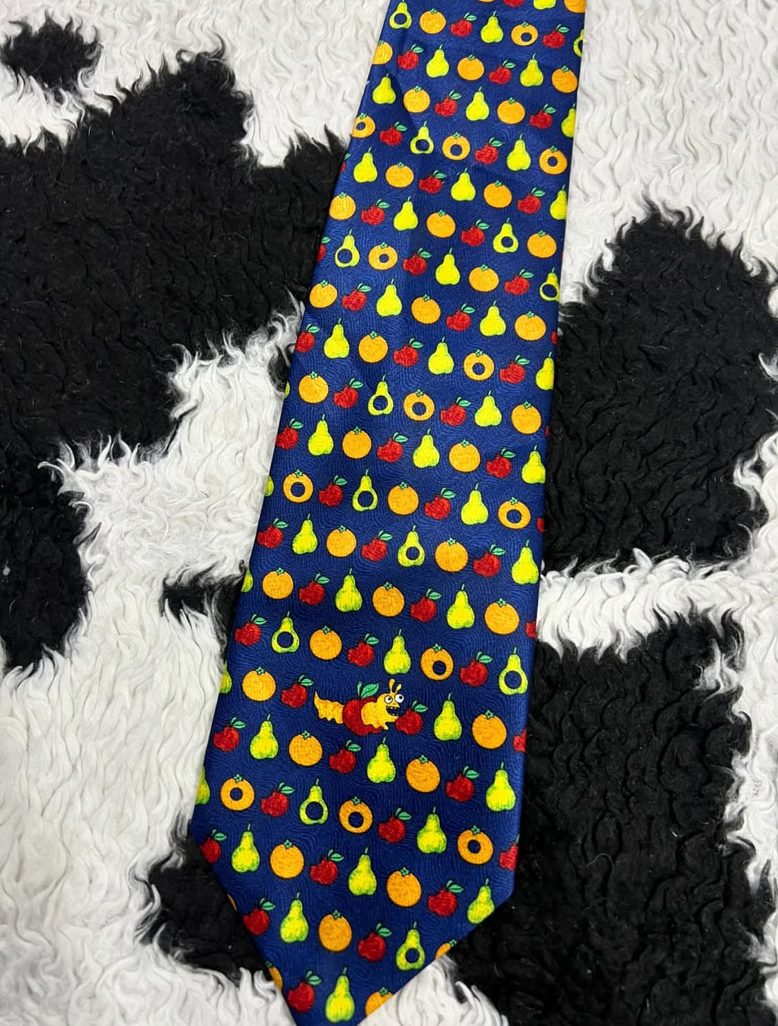 Hungry Caterpillar & Fruits Tie