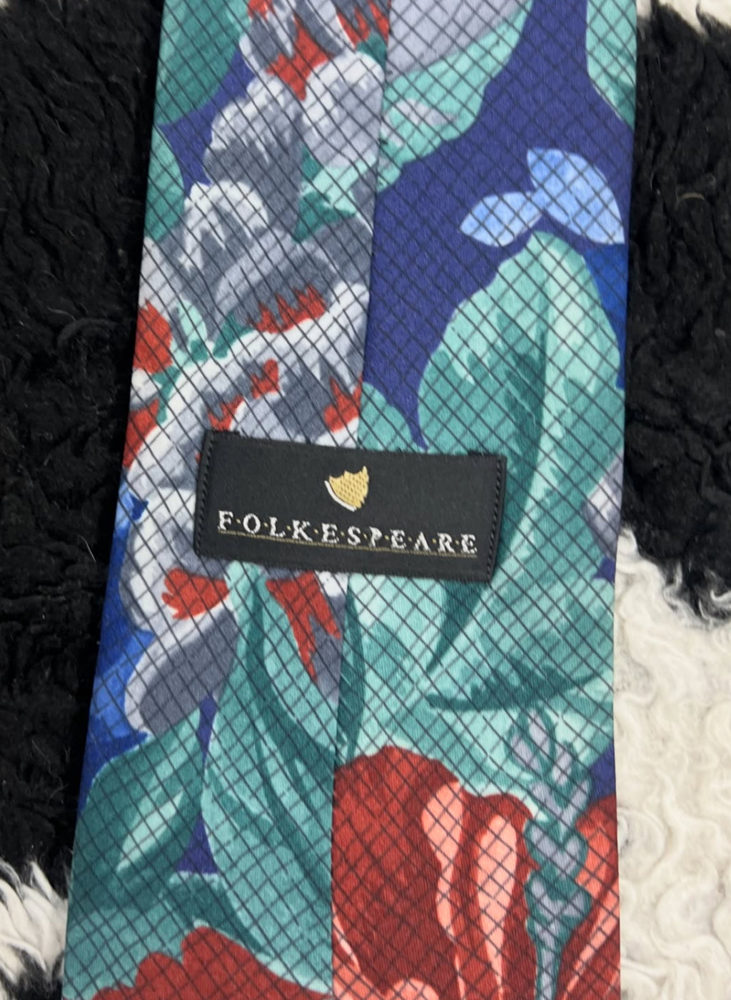 Net Floral Folkespeare Tie