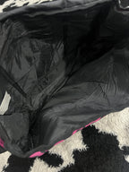 Pink & Black Cheetah Print Messenger Bag