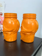 Skull Glass Jars