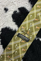 Fox & Hunting Horn Tie
