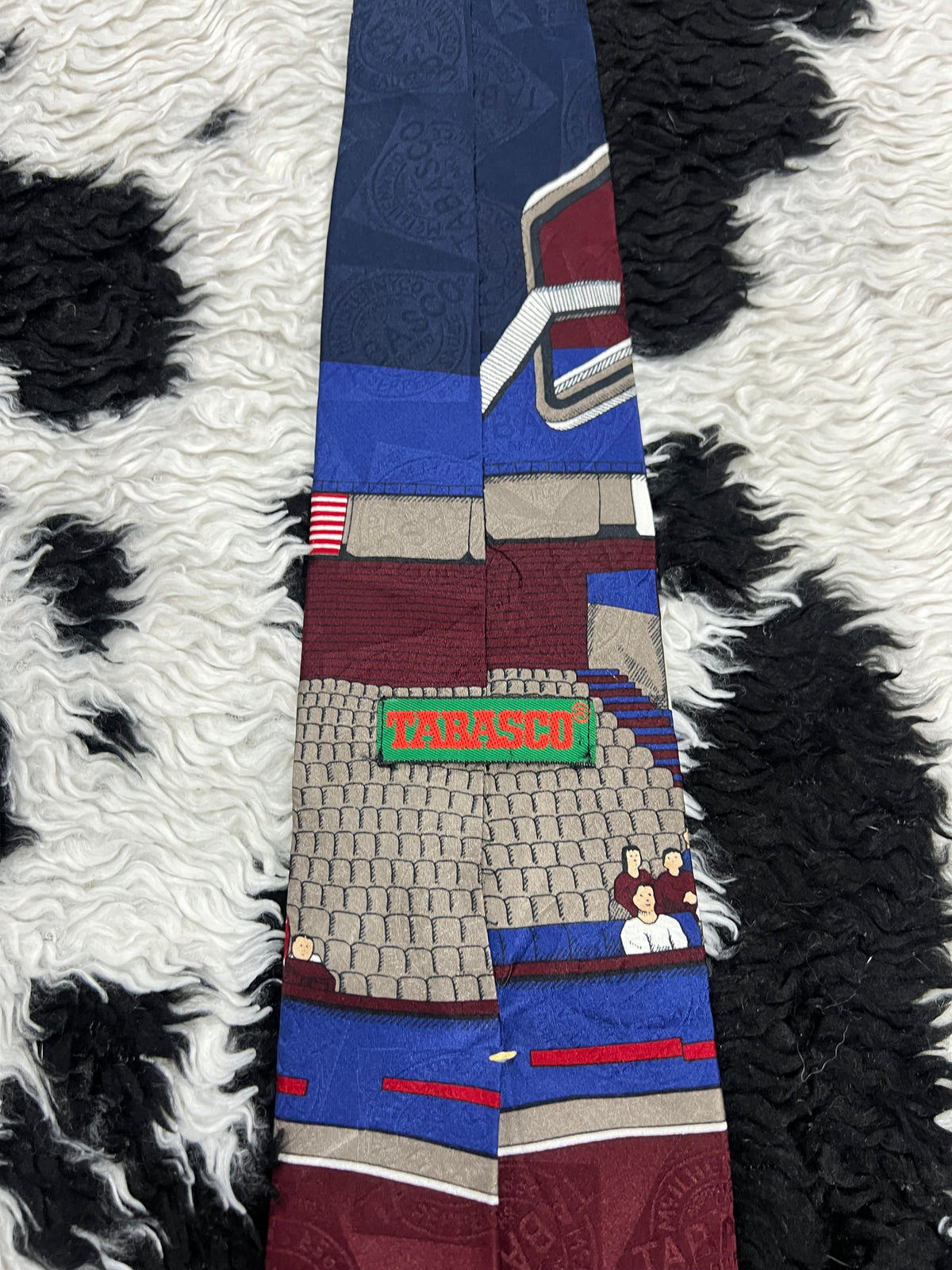 Tabasco Basketball Player Tie