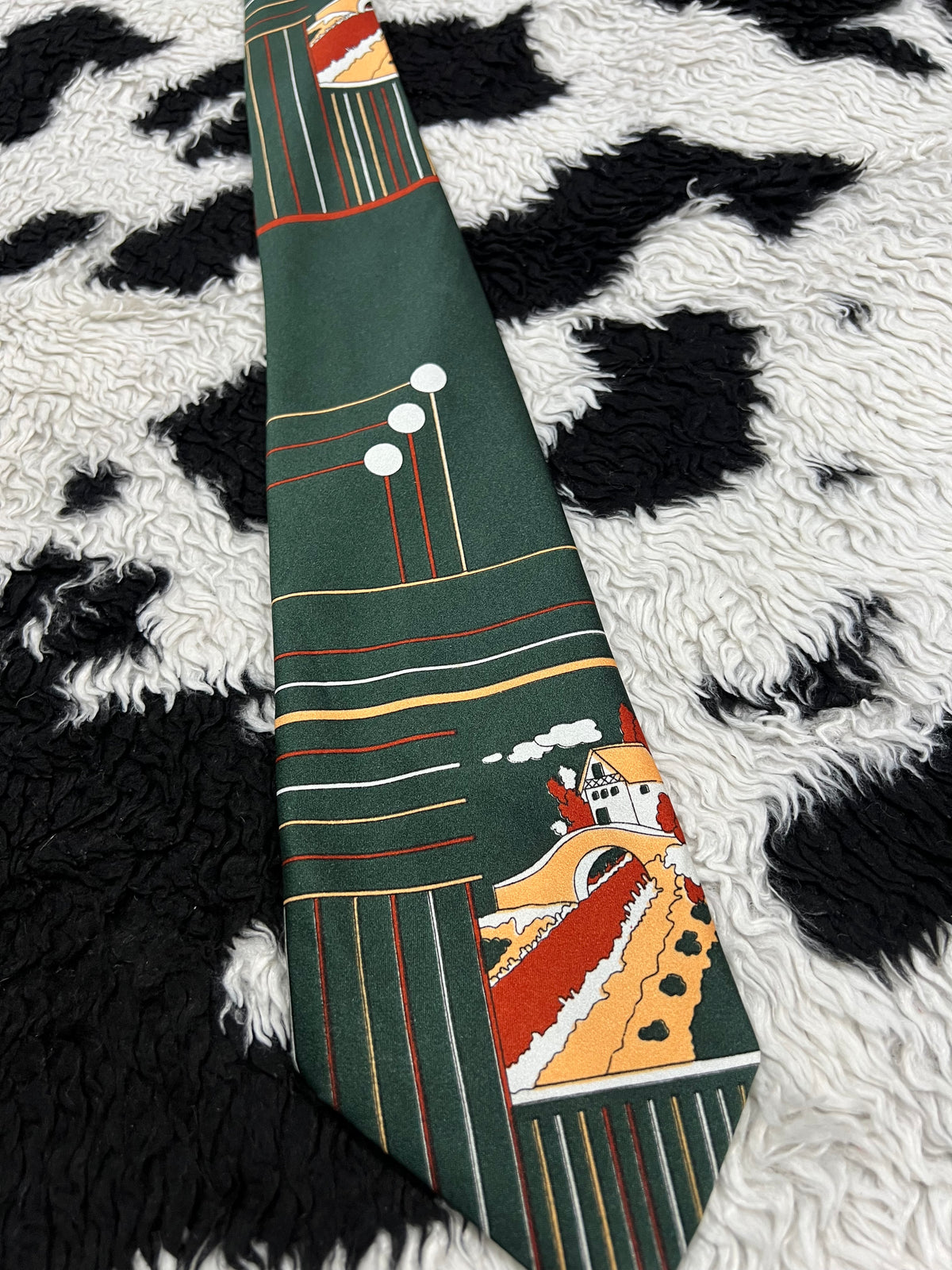 Small Town Scenery Tie
