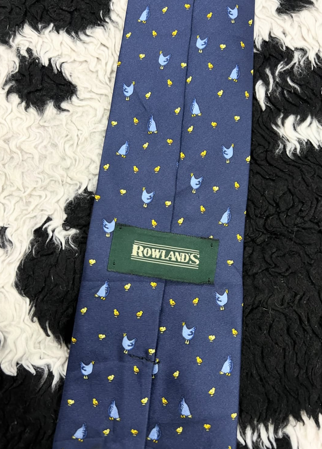 Rowland's Hens & Chicks Tie
