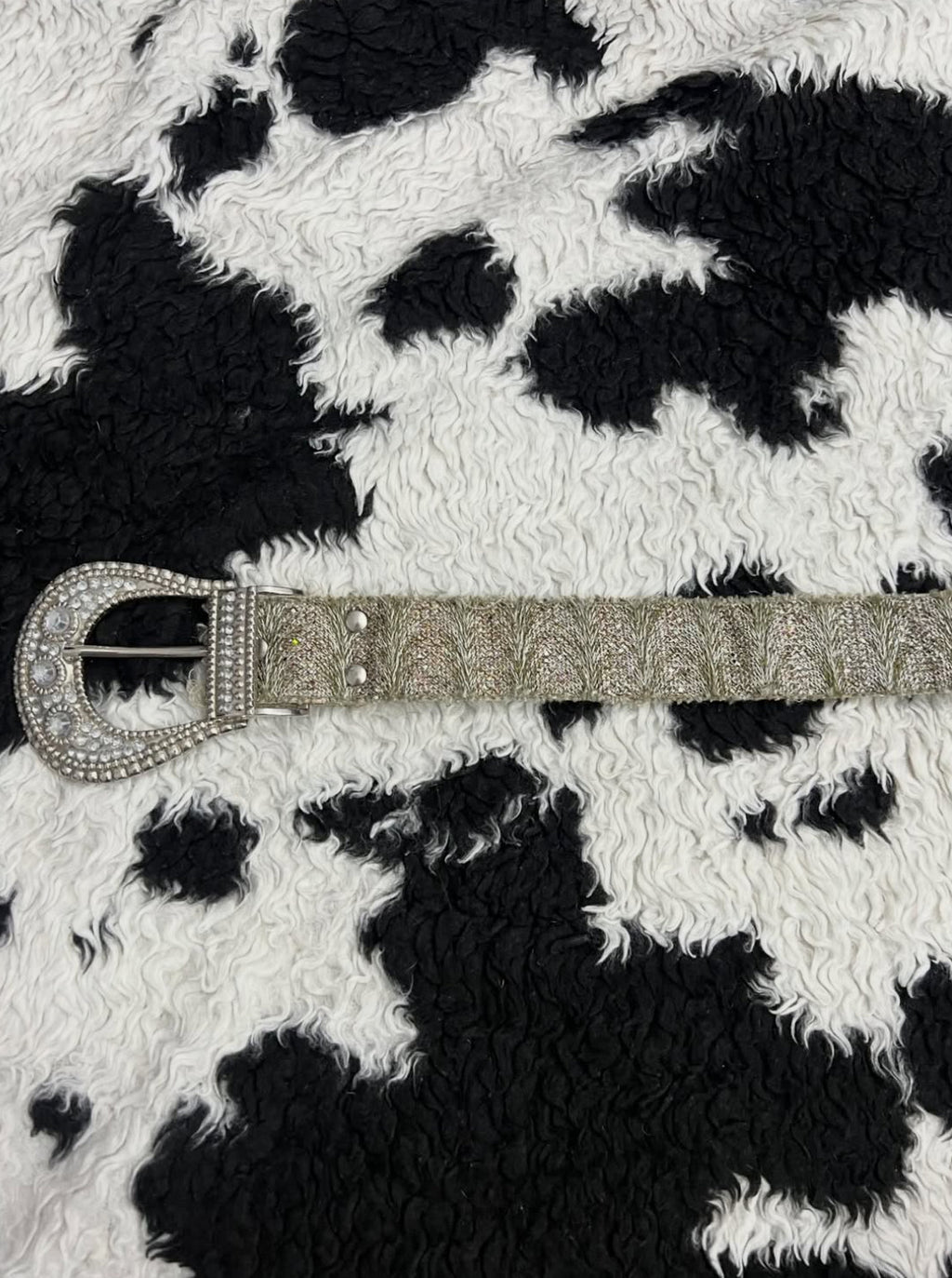 Vintage Laced Belt
