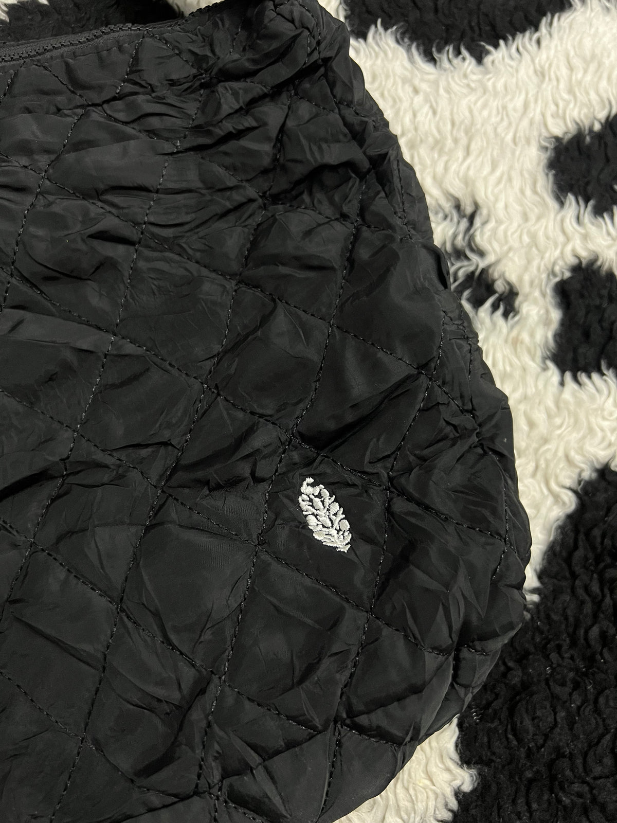 Black Quilted Bag