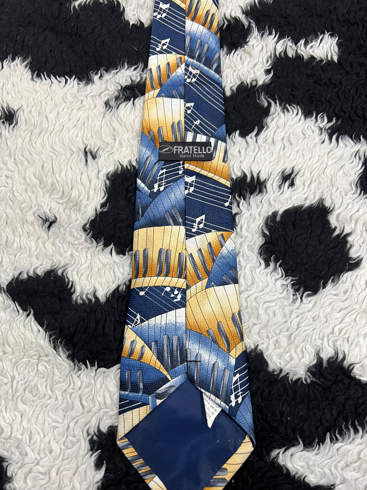 Piano Graphic Tie