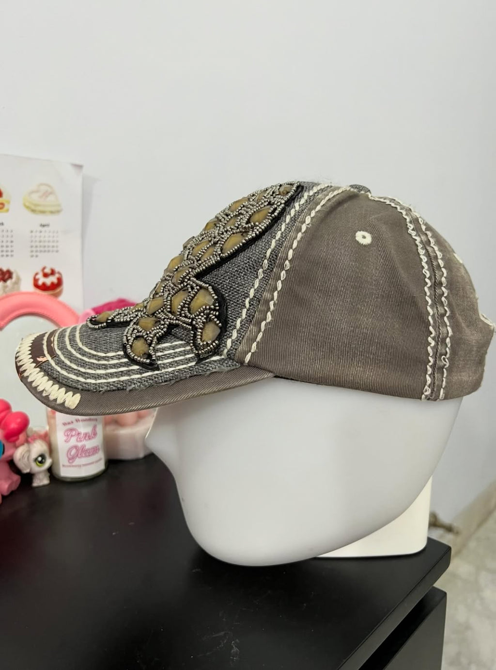 Olive & Pique Fleur-De-Lis Cap