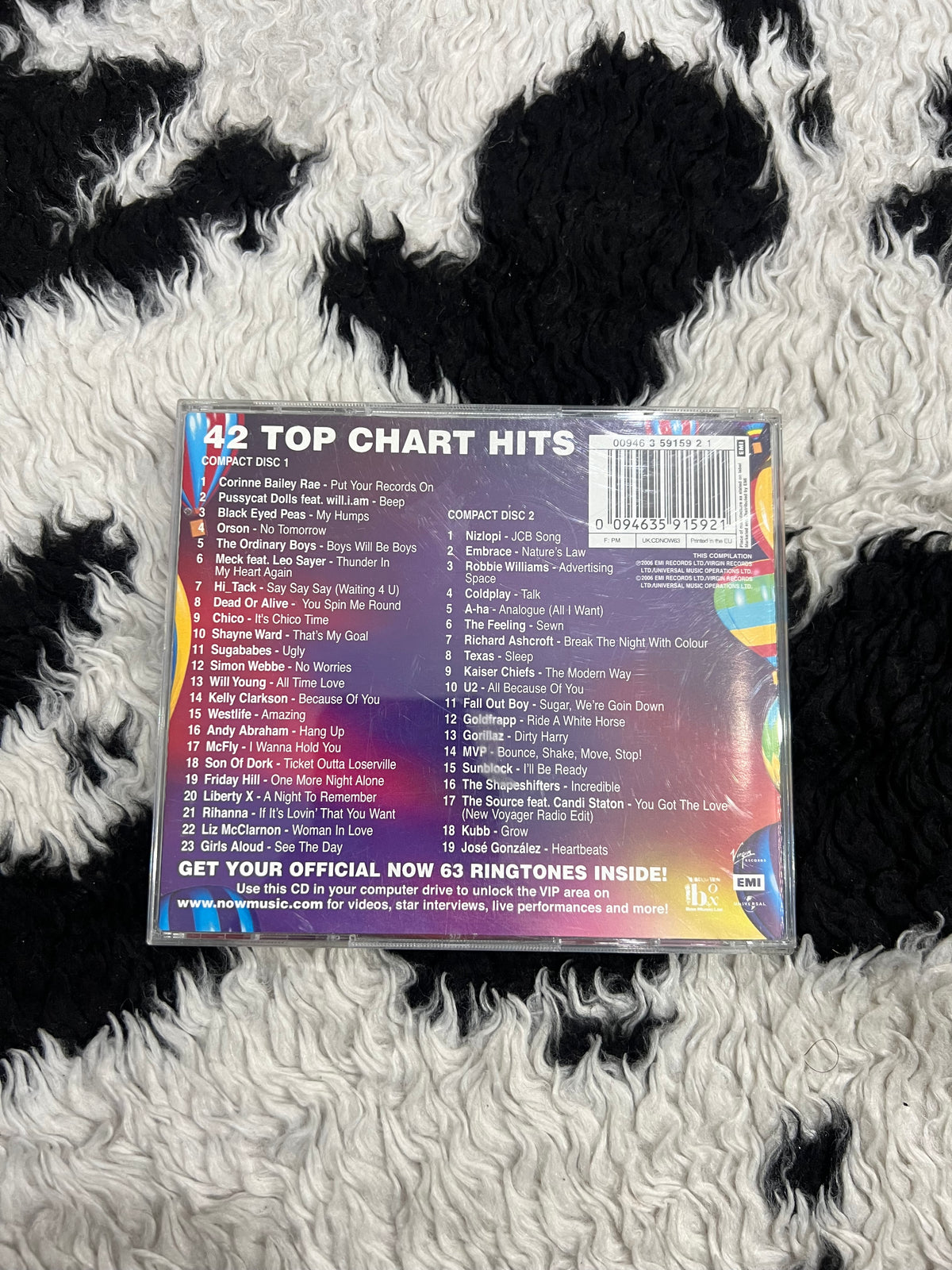 Now 63 Top Music CD
