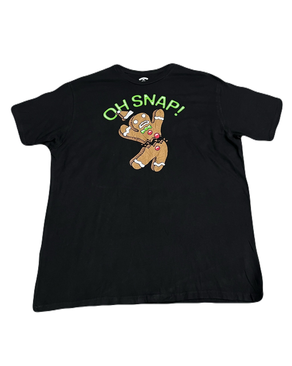 "Oh Snap!" Gingerbread Tee (Extra Large)