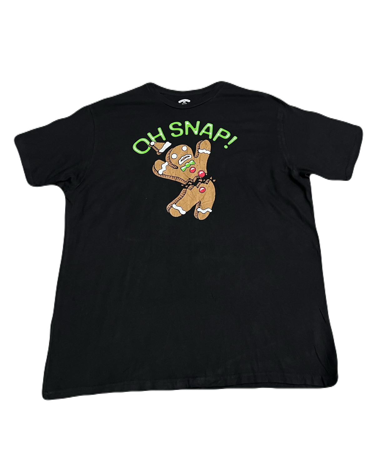 "Oh Snap!" Gingerbread Tee (Extra Large)
