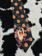 Vintage 1994 Tasmanian Devil Taz & Oranges Tie
