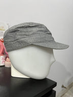 Grey Floral Bedazzled Cap
