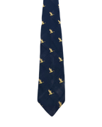 Flying Mallards Embroidered Tie