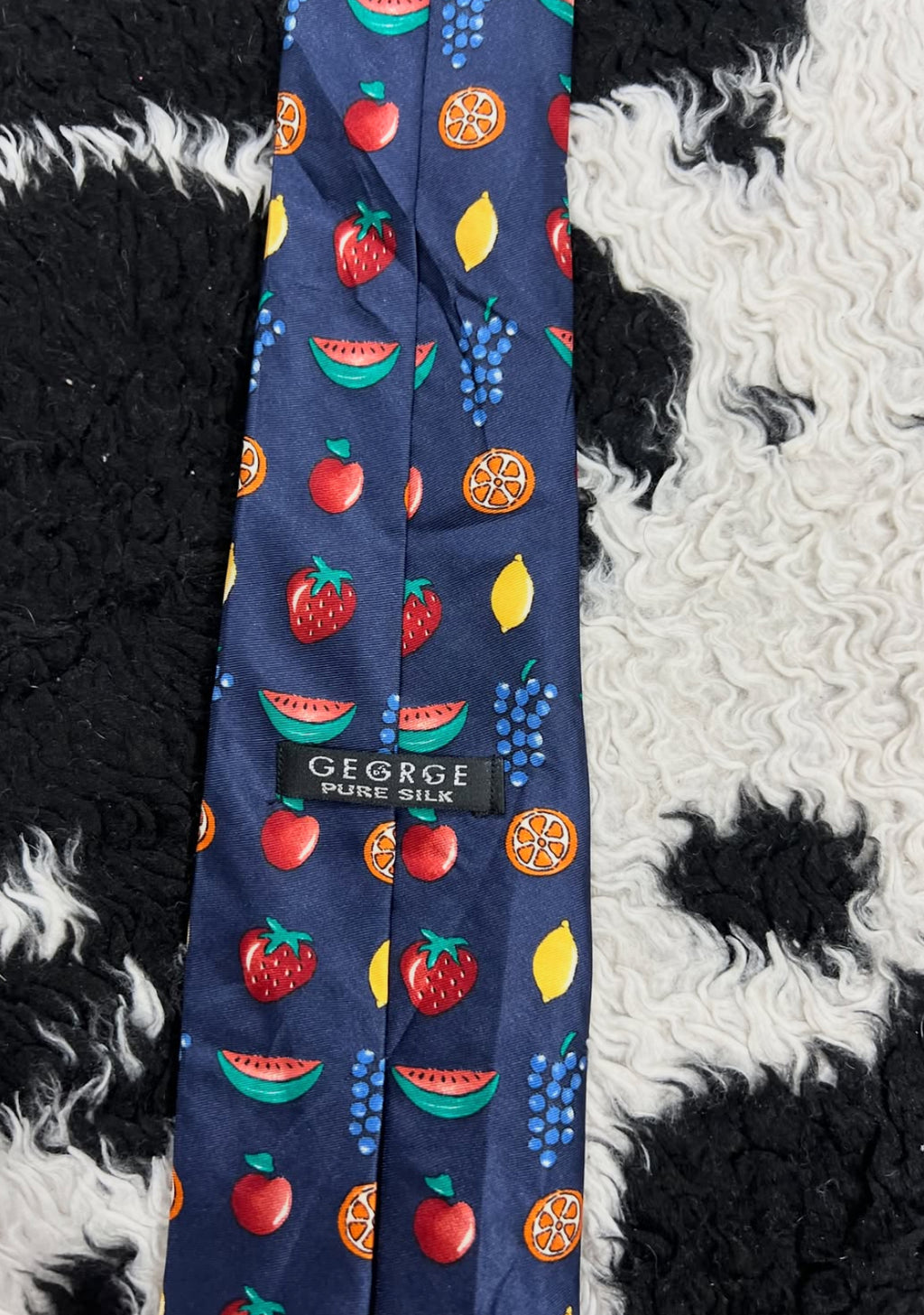 Strawberry & Fruits Tie