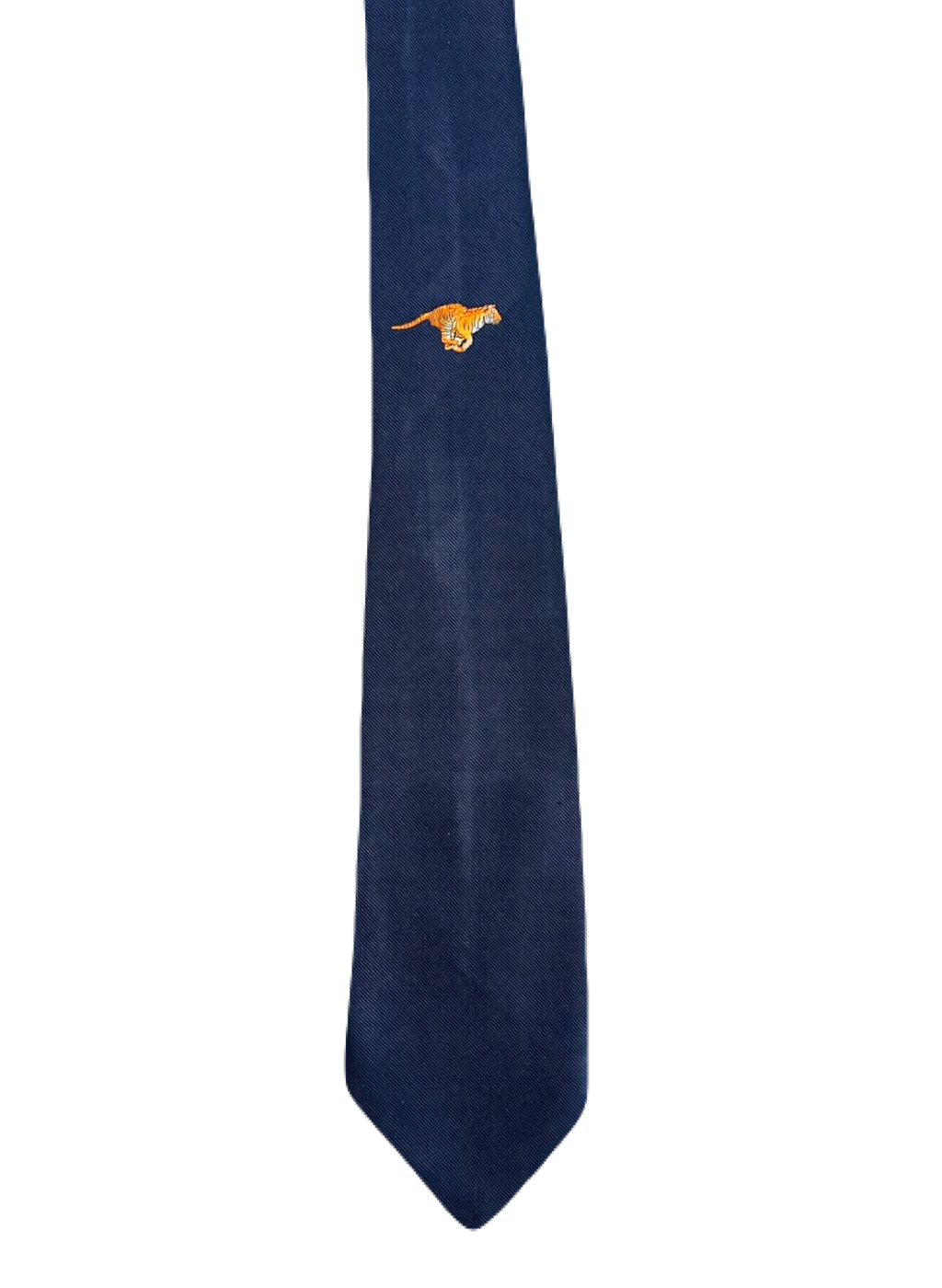 Embroidered Tiger Tie