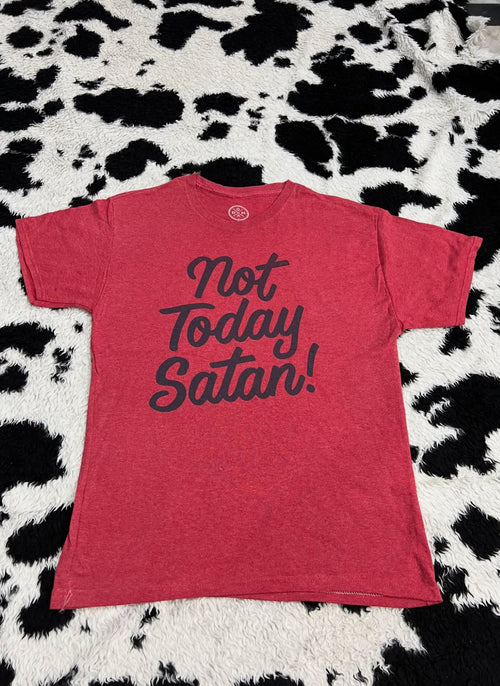 "Not Today Satan!" Tee (Large)