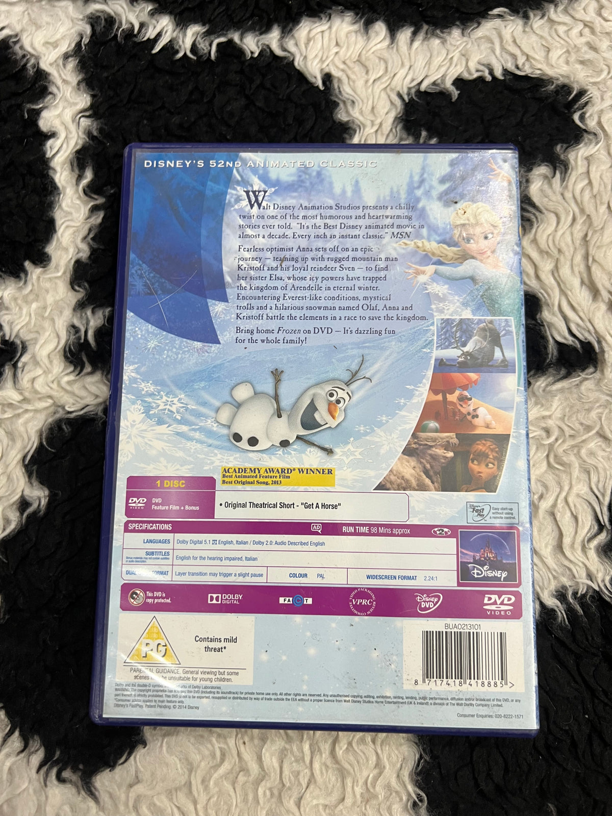 Disney Frozen DVD