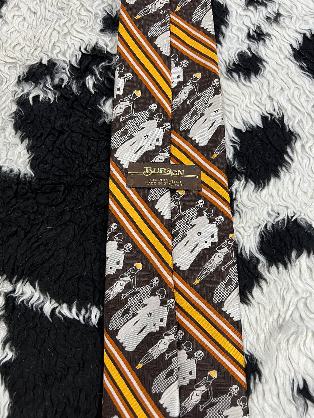 Burton Vintage Party Embroidered Tie