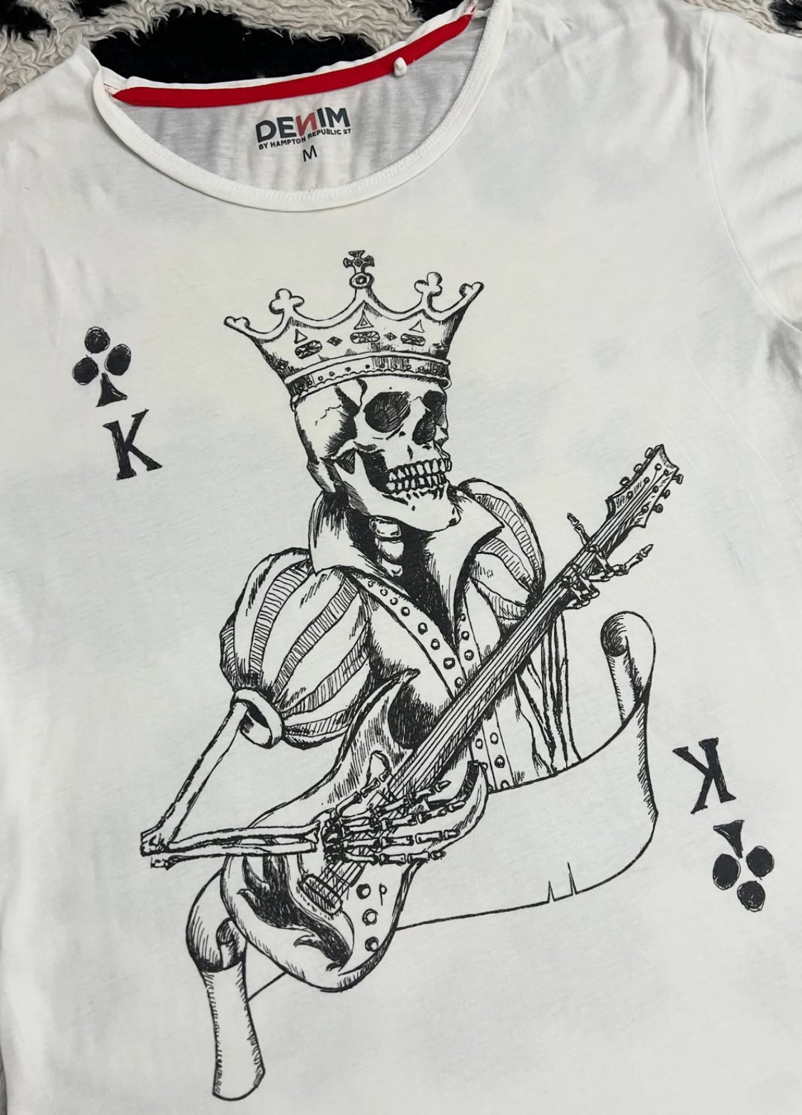 Skeleton Card Tee (Large)