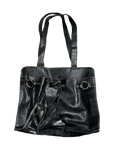 Crazy Horse Black Handbag