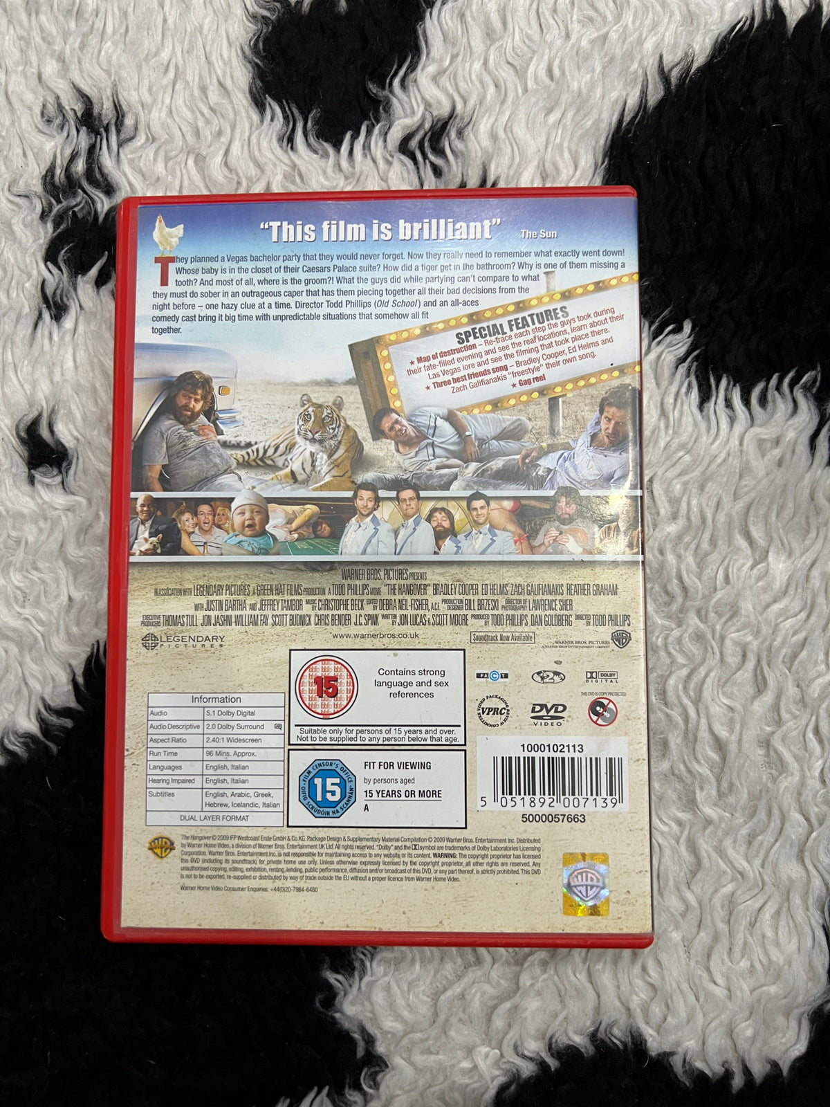 The Hangover DVD