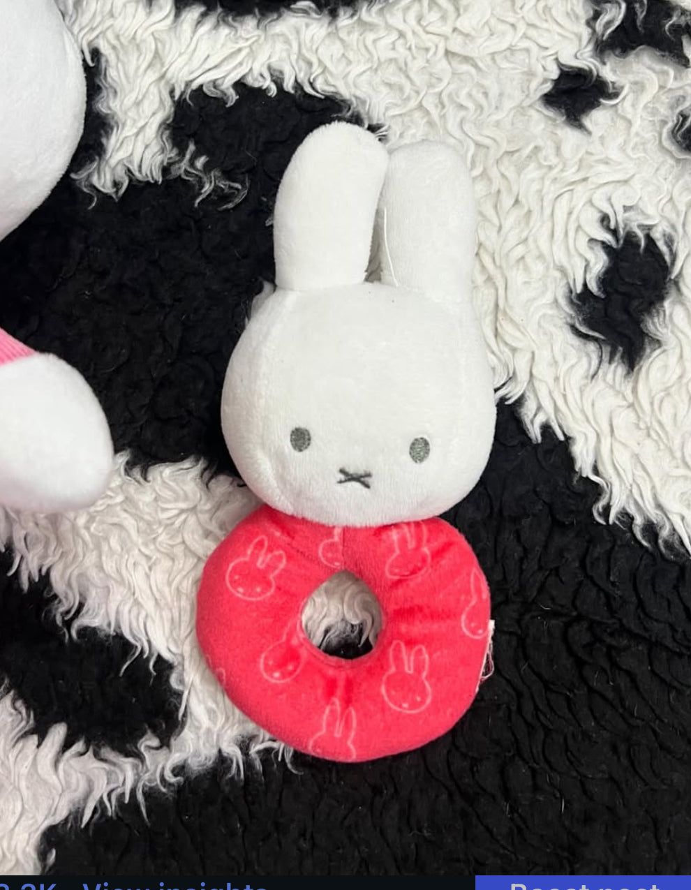 Miffy Rattle Plush