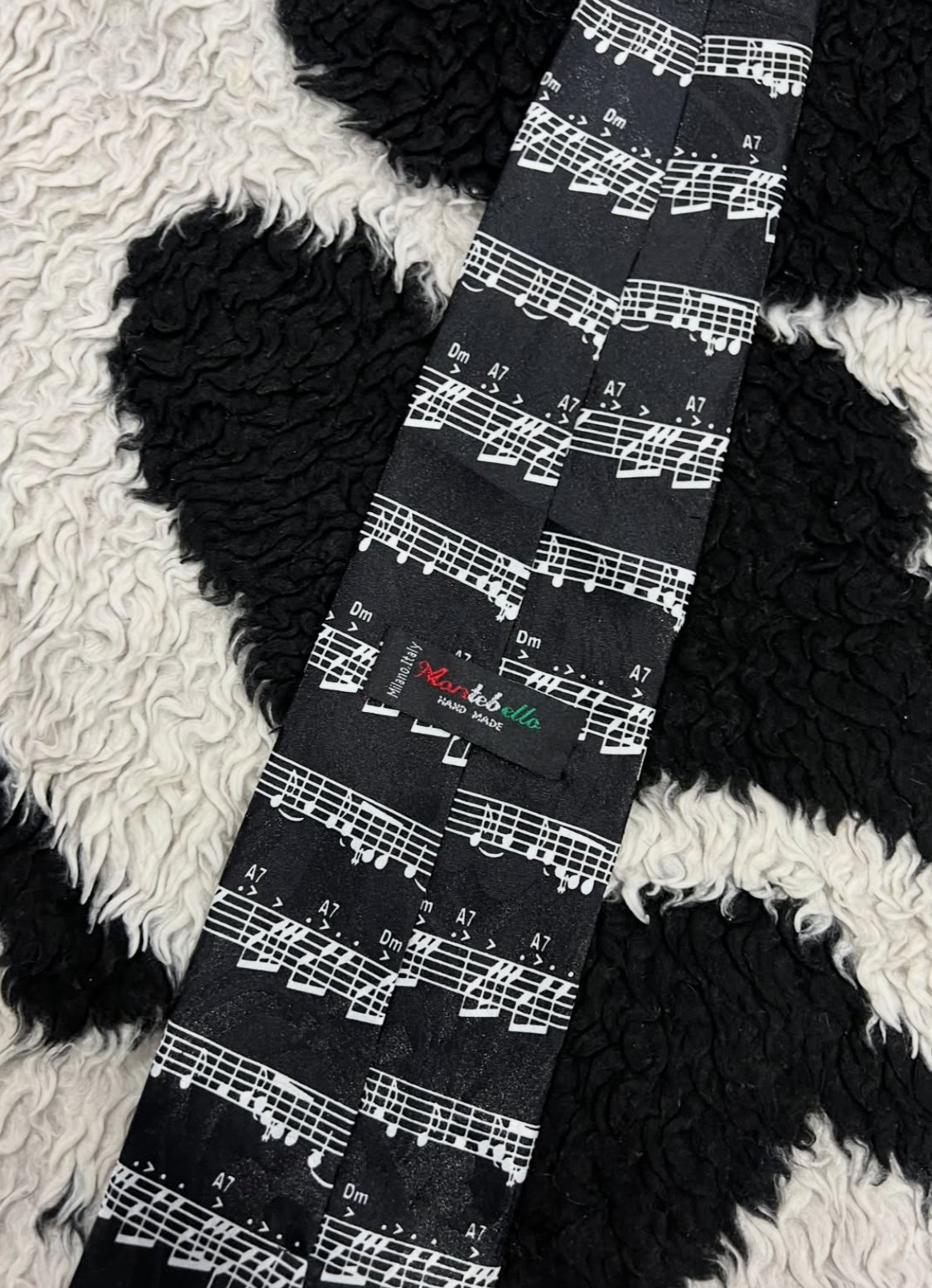 Trumpets & Musical Sheet Tie