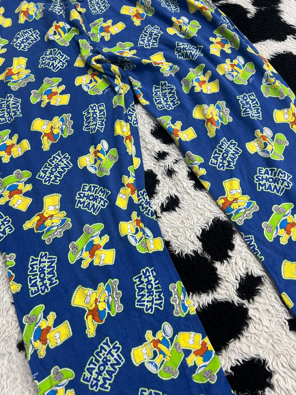 "Eat My Shorts" Bart Simpson Skating PJs (Small - Medium)