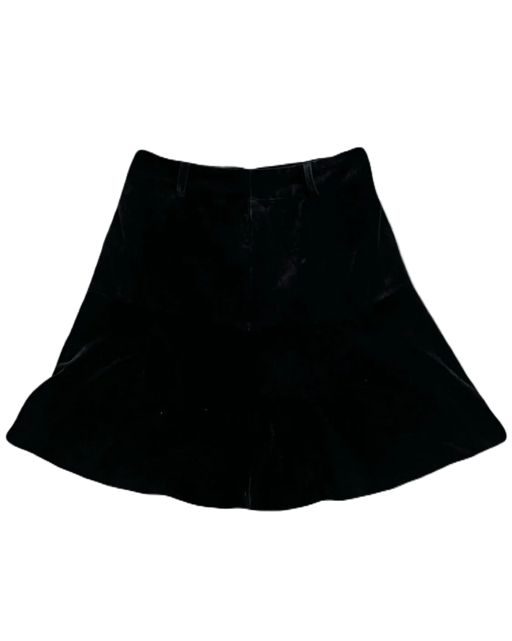 Black Velvet Skirt