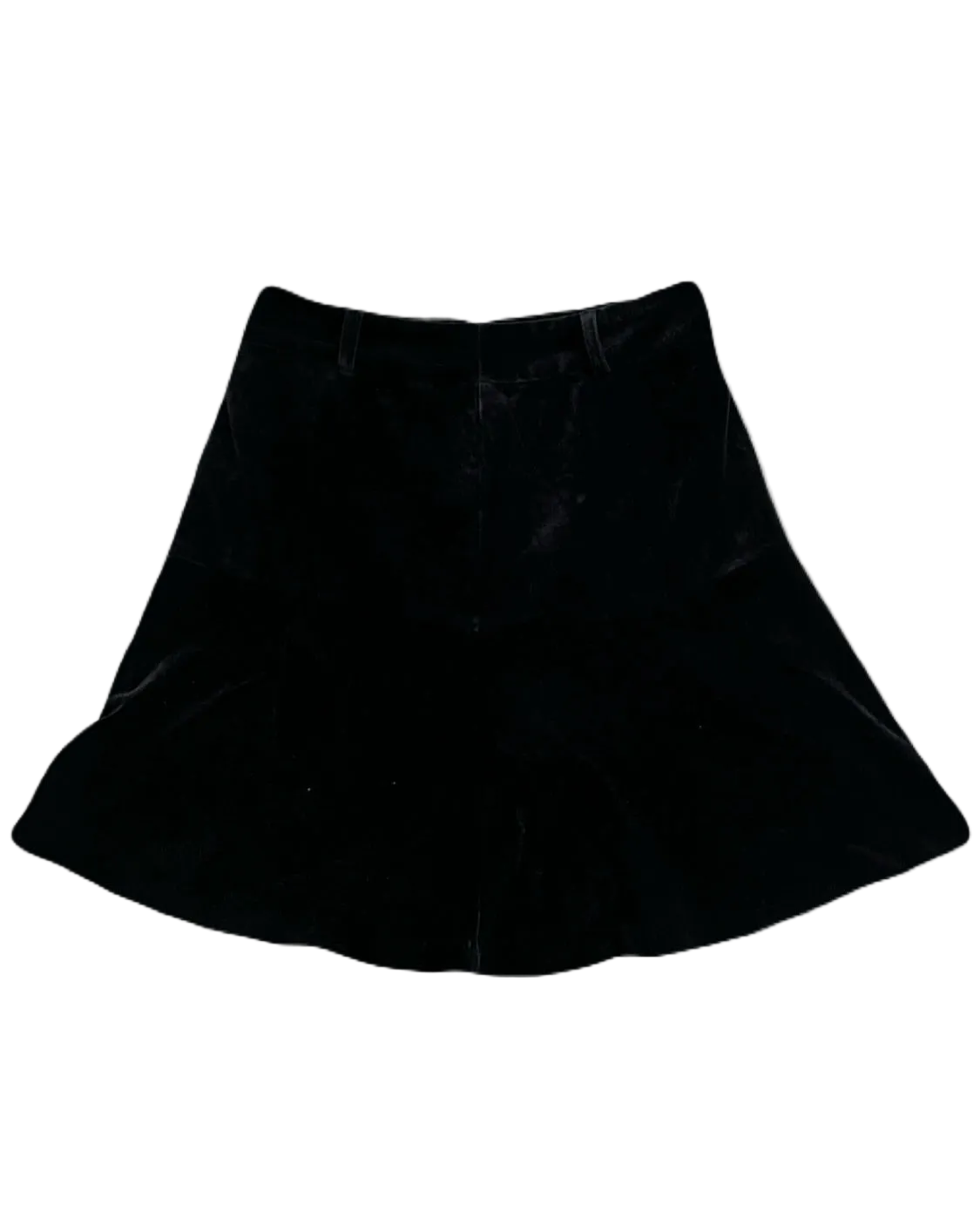 Black Velvet Skirt