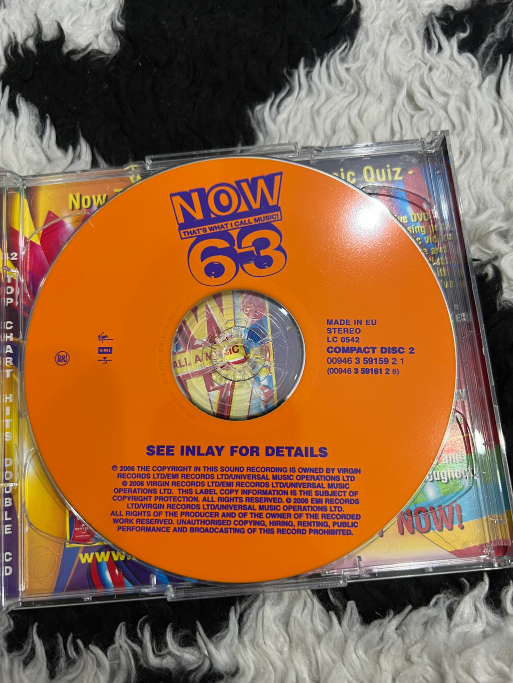Now 63 Top Music CD