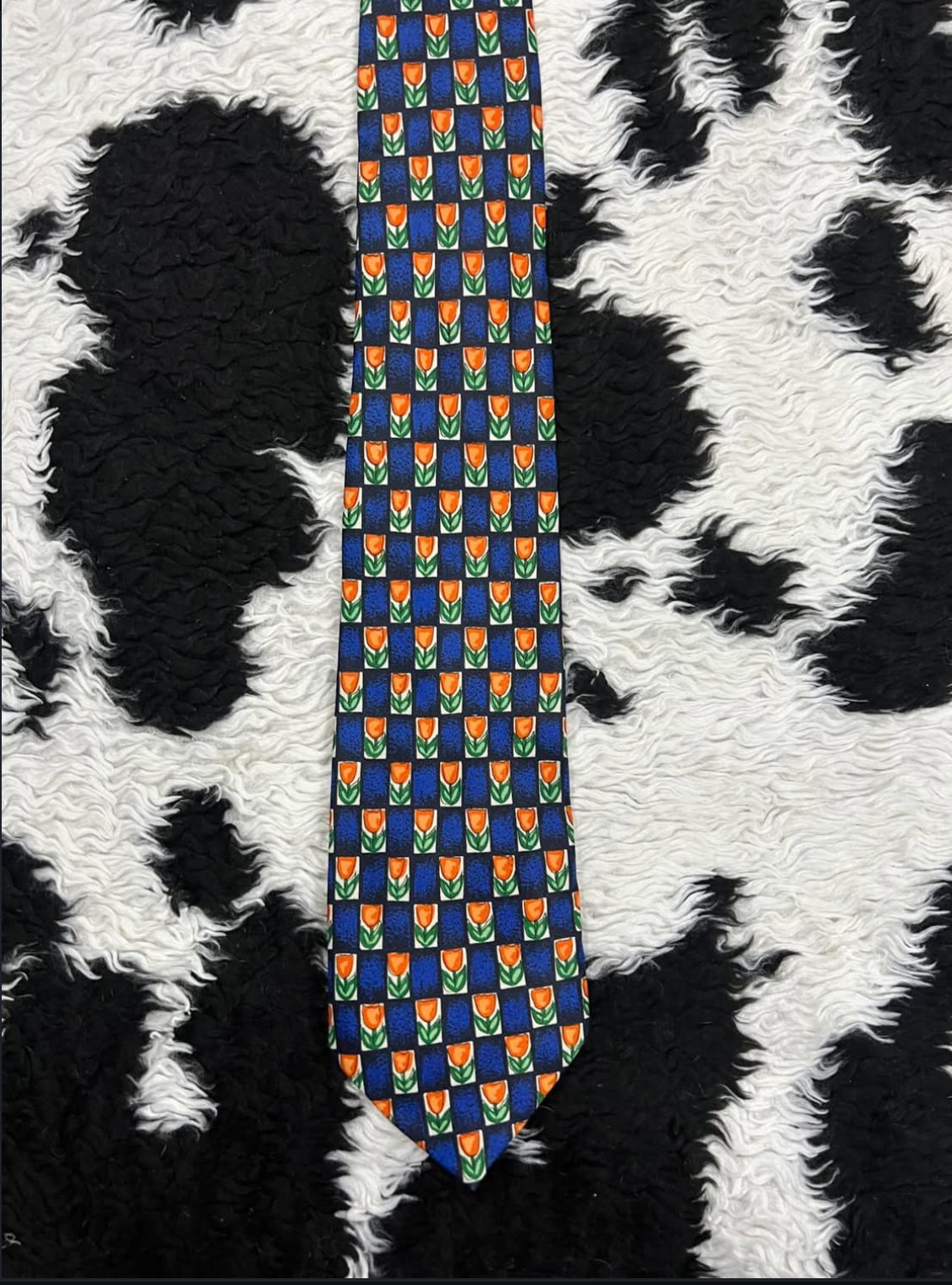 Burton Tulips Tie