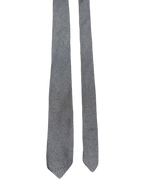 Pecci Silver Shiny Narrow Tie