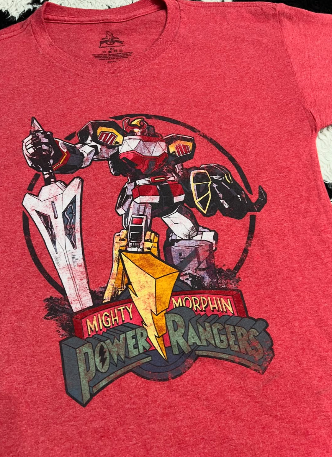 Mighty Morphin Power Rangers Tee (Medium)