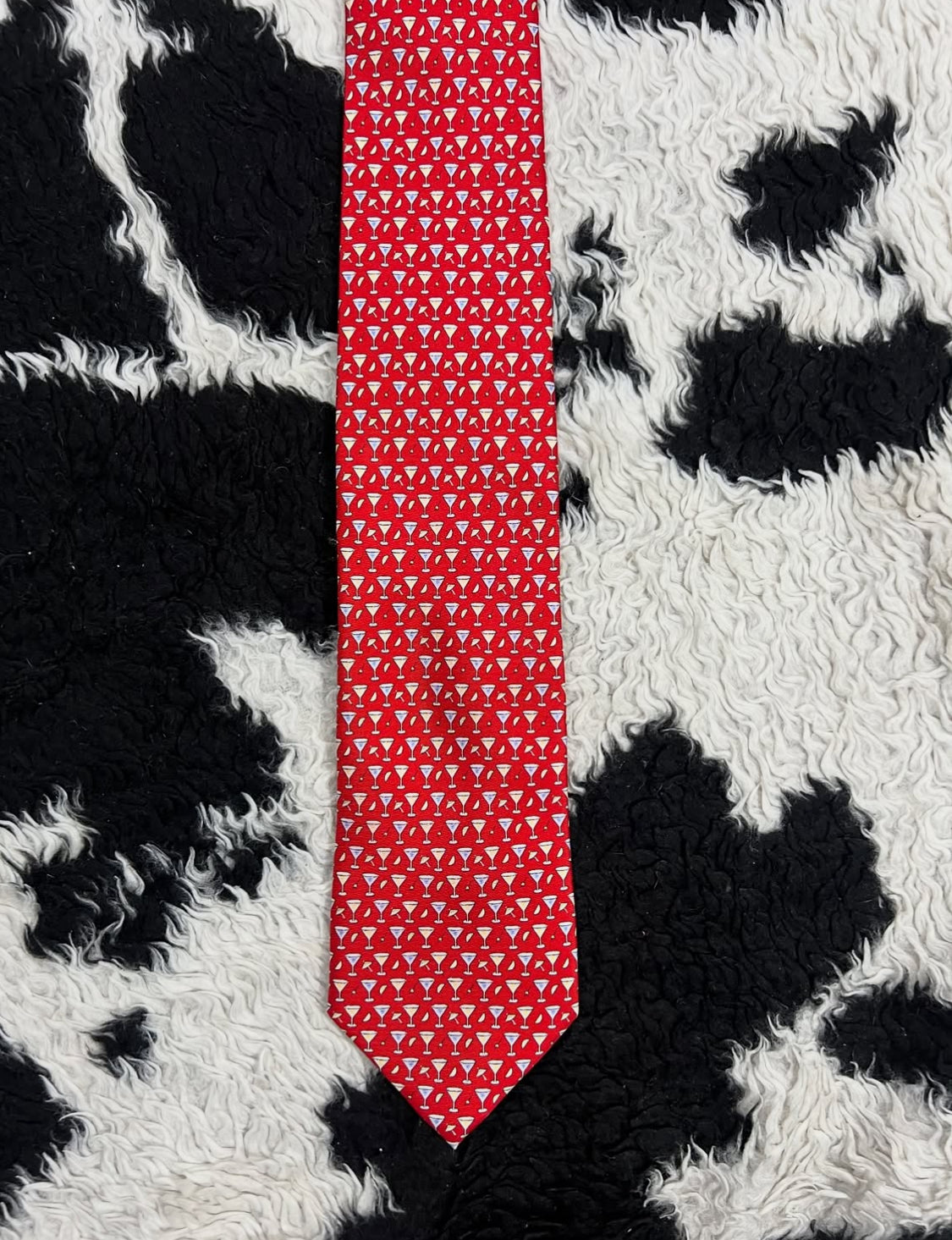 Martini Glasses Tie