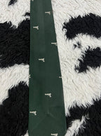 Gun Embroidered Tie