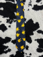 Blue & Yellow Flowers Tie
