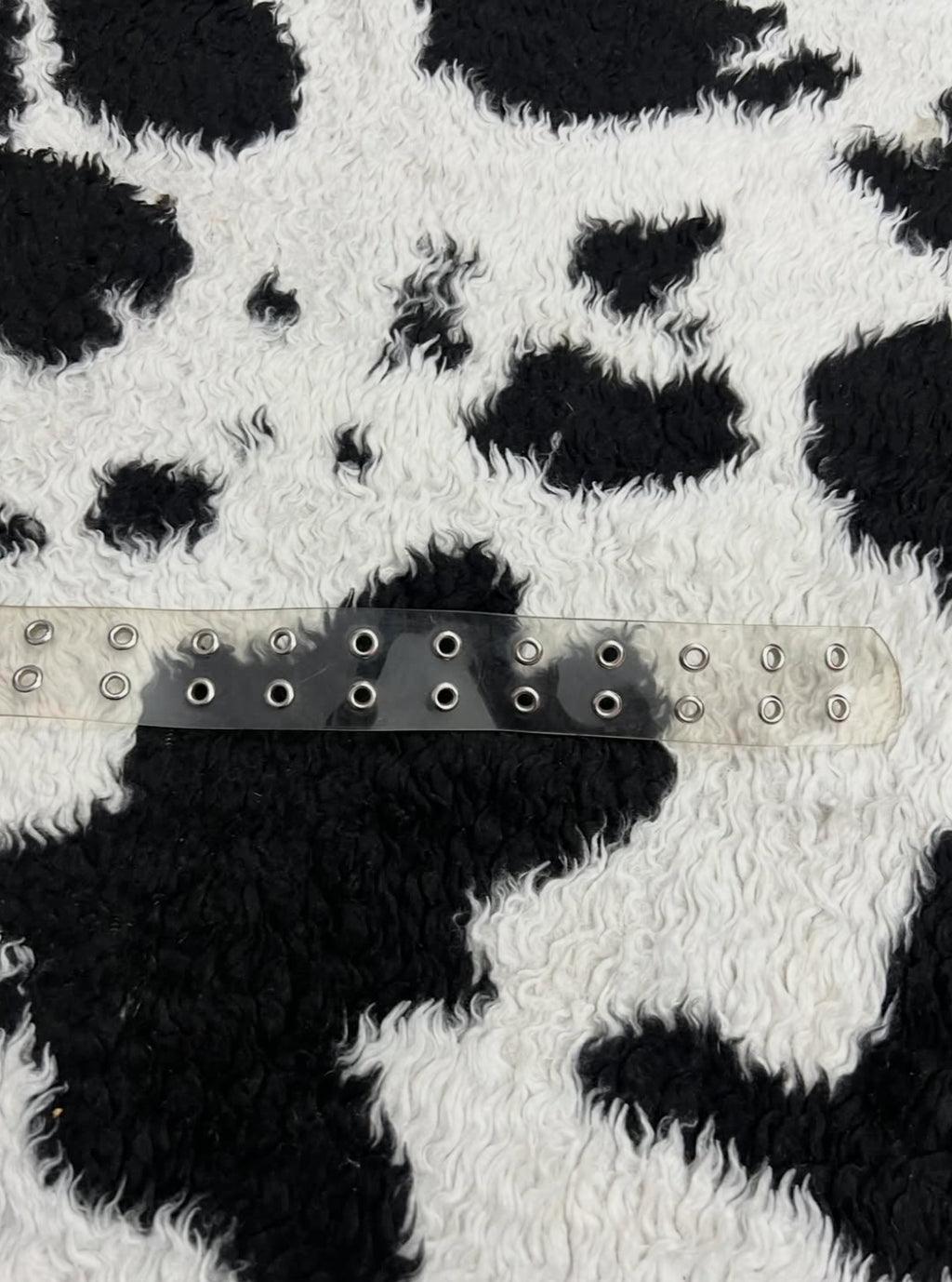 Transparent Double-Hole Belt